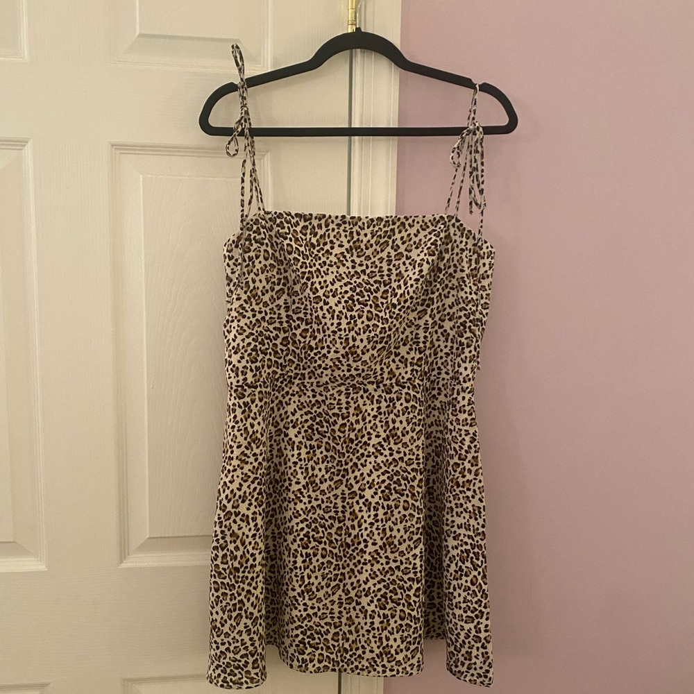 Princess Polly Cheetah Print Mini Dress